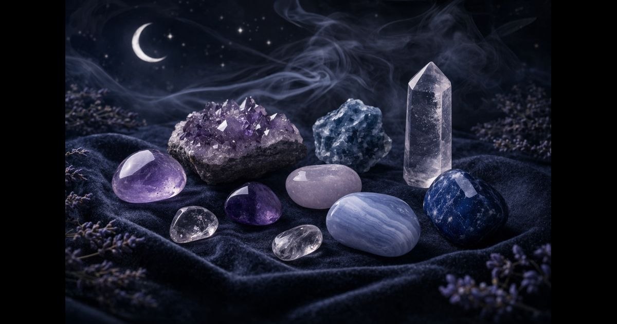 Crystals for Sleep — How to Finally Rest Deeply
