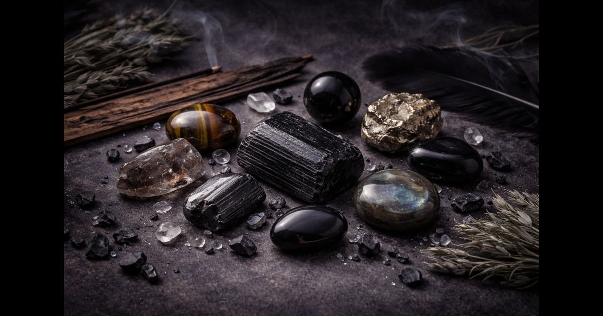 Crystals for Protection — Creating an Energy Shield